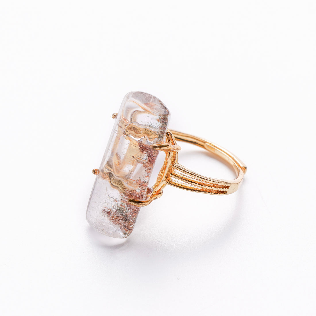 Pulsera/collar con cierre magnético de cuarzo rosa | Blush Whisper - para el amor y la paz