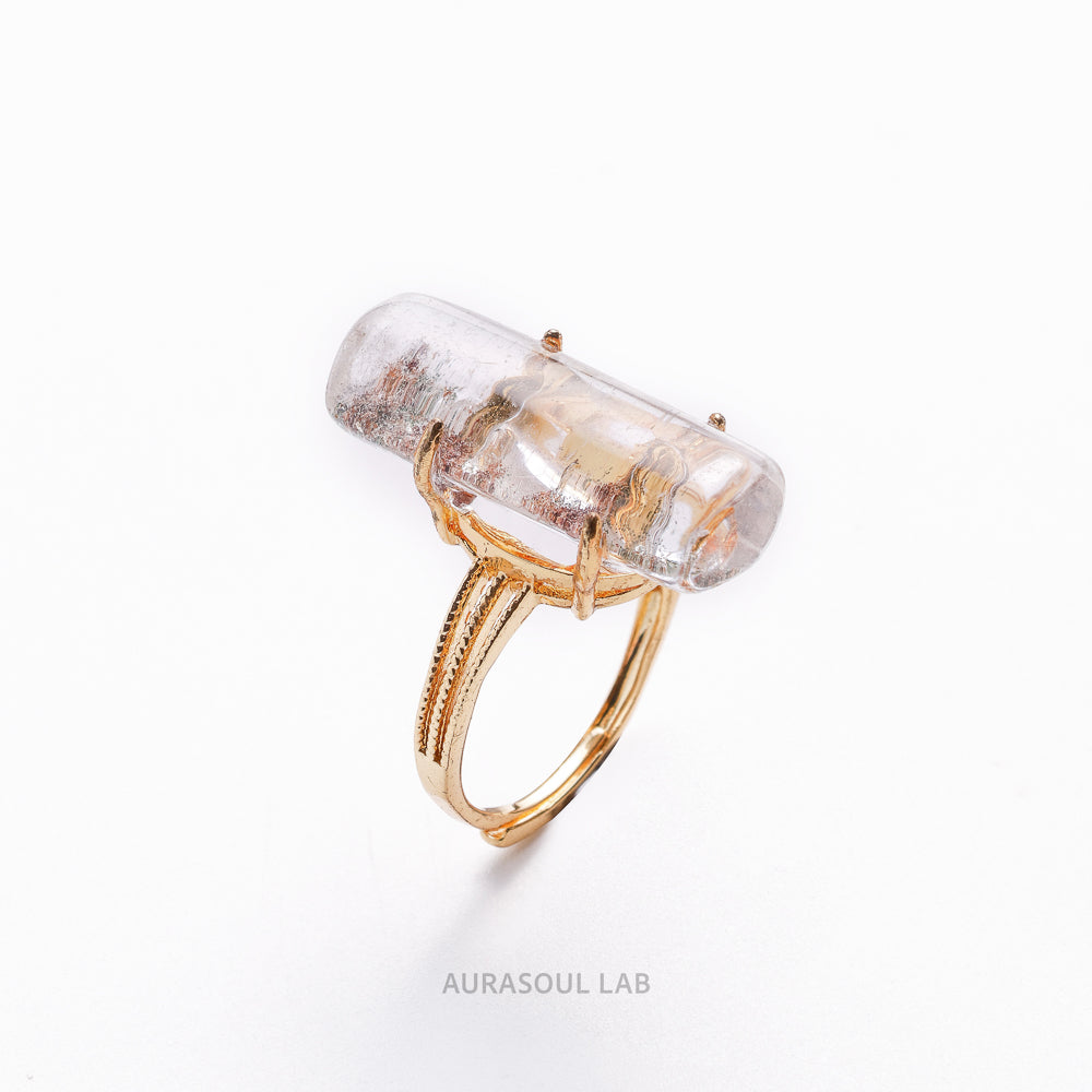 Bracelet/collier en quartz rose avec fermoir magnétique | Blush Whisper-pour l'amour et la paix