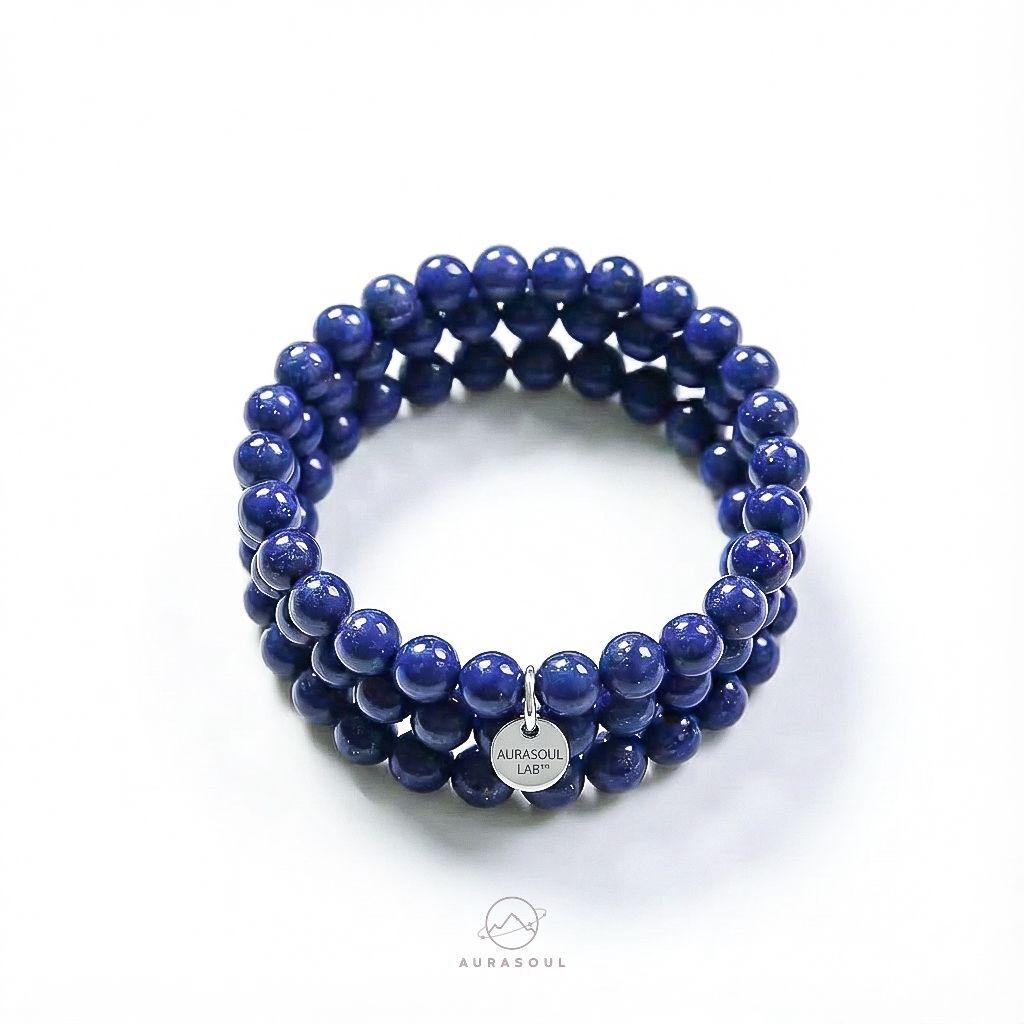 Lapis Lazuli Triple/Double/Single Wrap Bracelet - for Intuition & Focus