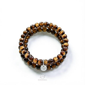 Yellow Tiger’s Eye Triple/Double/Single Wrap Bracelet - for Courage & Creativity